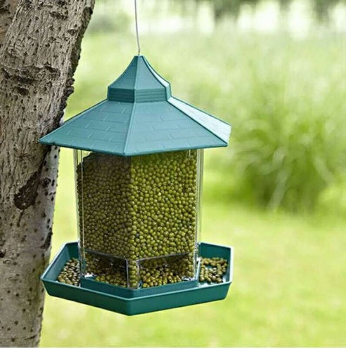Enhance Your Outdoor Space with Our Waterproof Hanging Bird Feeder