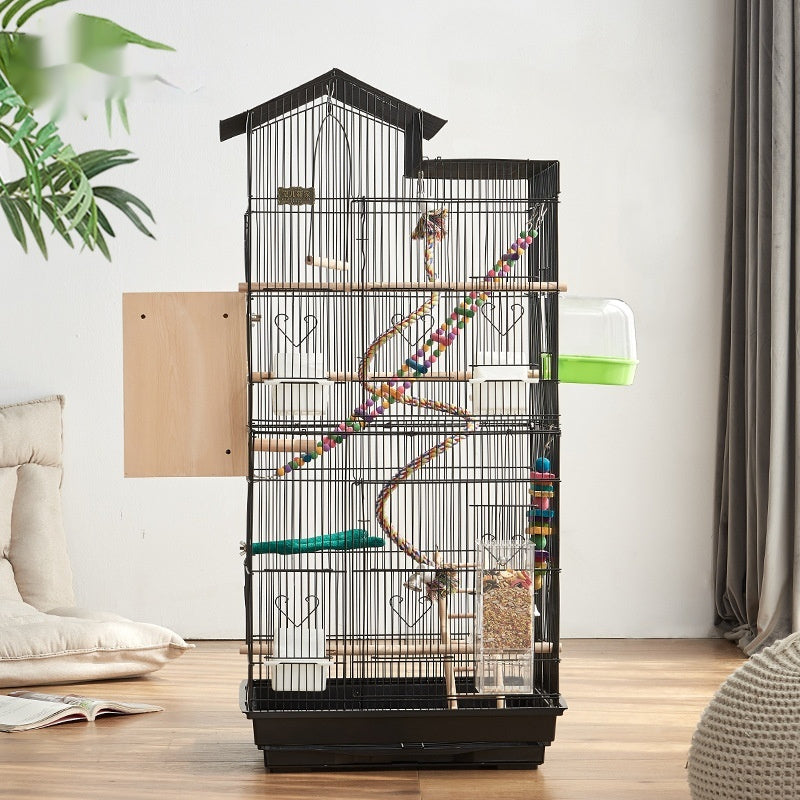 Discover the Super Large Luxury Pet Bird Cage Villa Style Breeding Enclosure