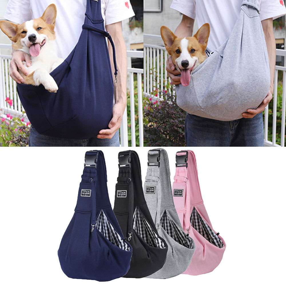 Portable Cotton Pet Travel Carrier Shoulder Sling Comfort Bag