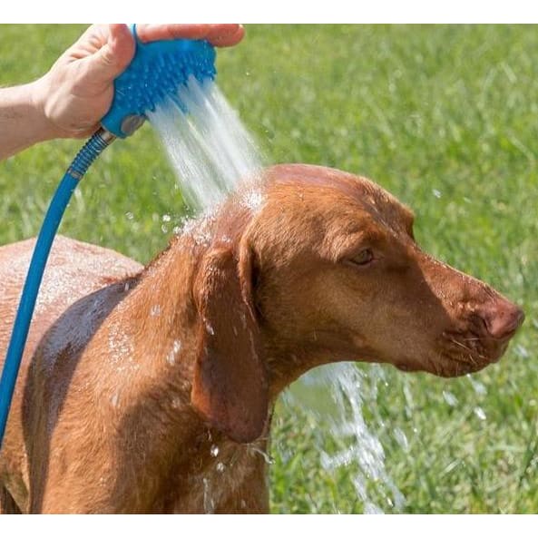 Pet Silicone Bath Massage Shower Grooming Gloves Brush Tool