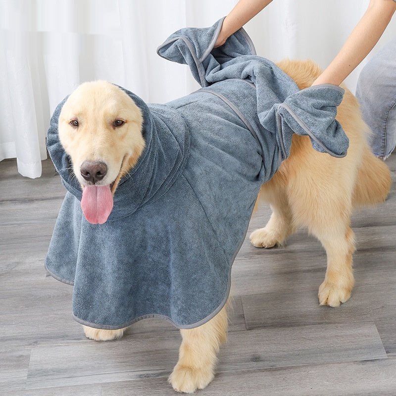 Pet Cotton Bath Towel Quick Dry Strong Absorbent Cloth