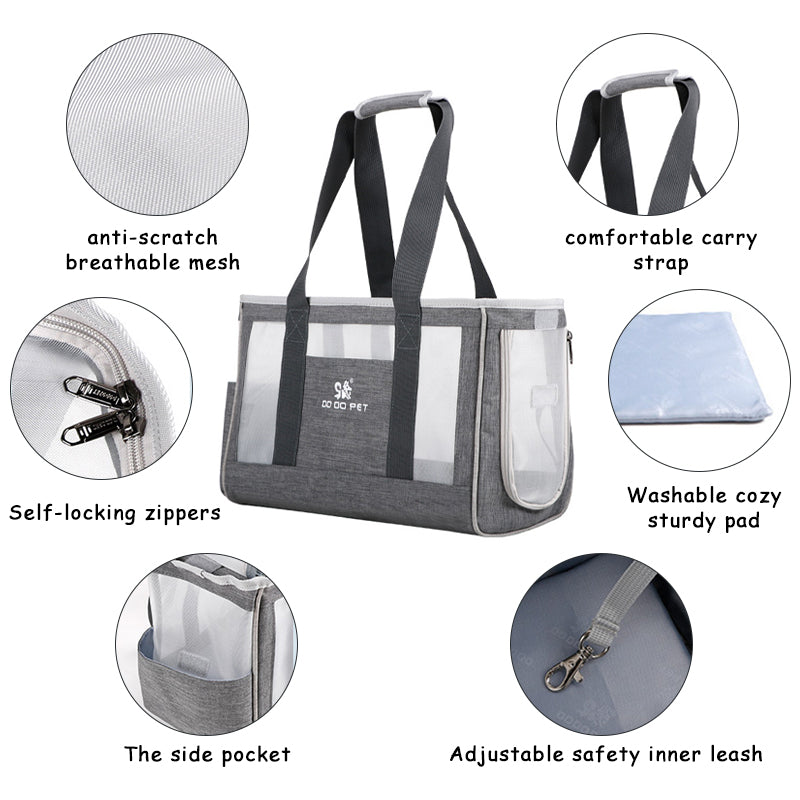 Pet Portable Breathable Carrier Backpack Large Capacity Travel Bag