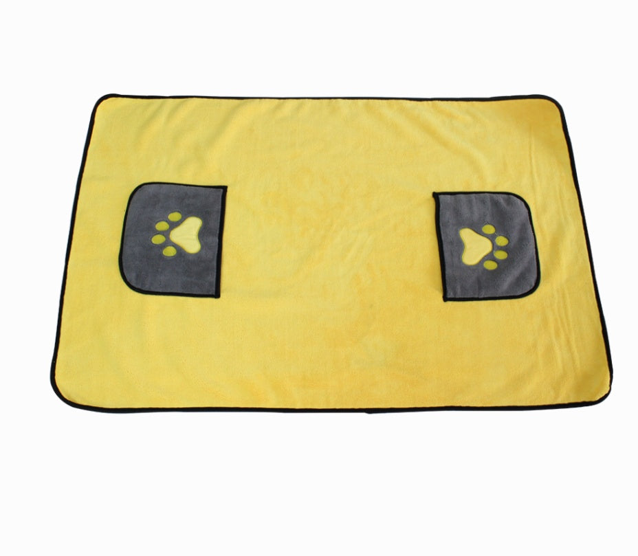 Pet Absorbent Bath Towel