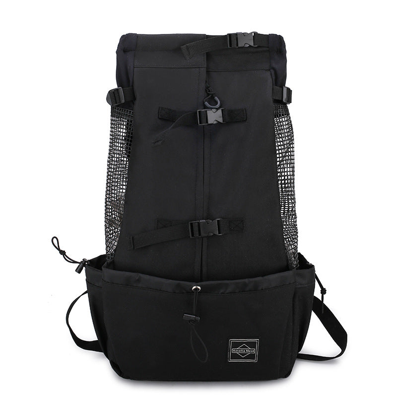 Double Shoulder Portable Pet Travel Backpack Carrier Bag