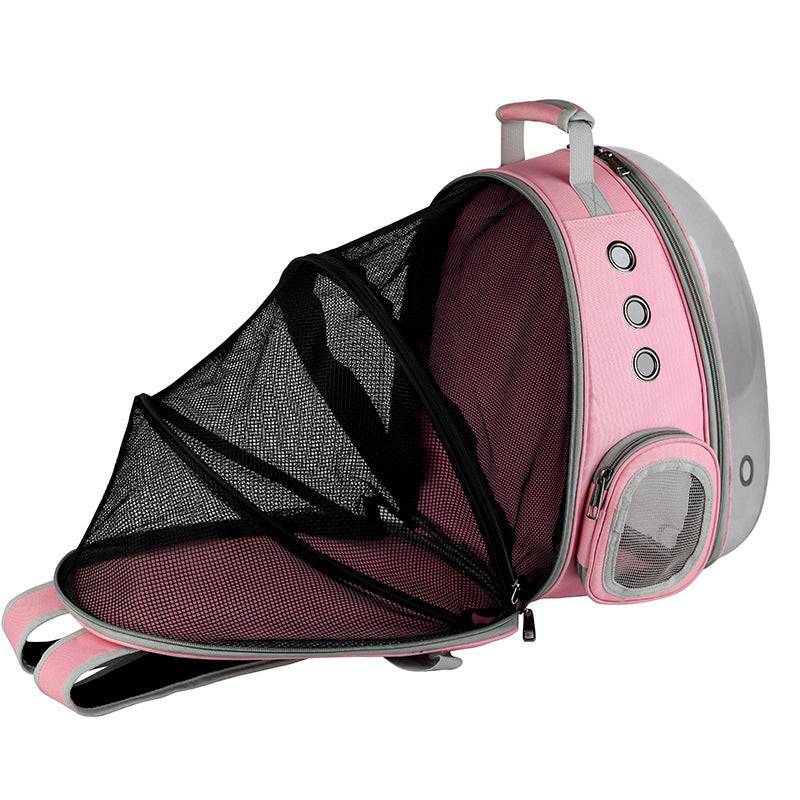 Pet Portable Space Capsule Backpack Carrier Bubble Travel Bag