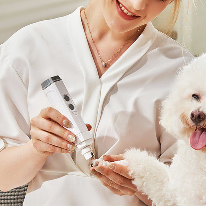 Automatic High Power Pet Nail Trimmer With Dual Light