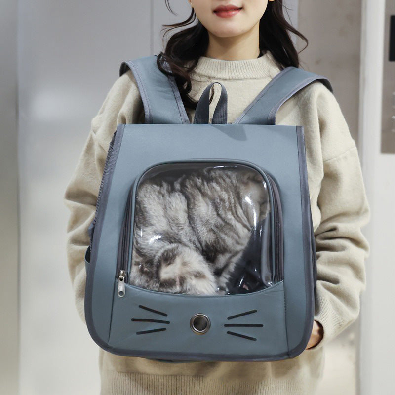 Breathable Portable Pet Backpack Carrier Travel Bag