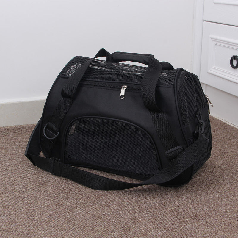 Pet Portable Mesh Travel Carrier Bag