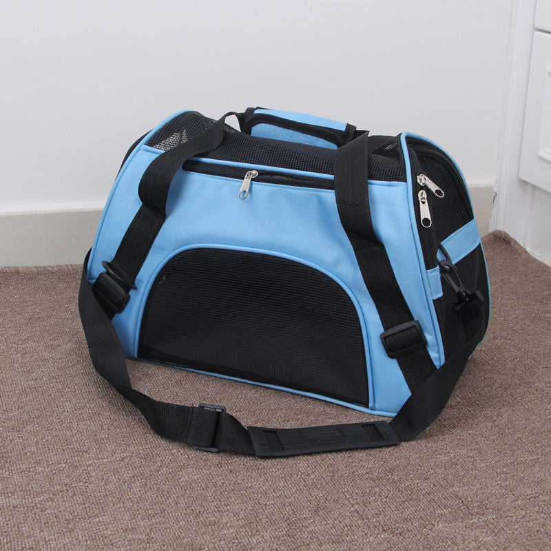 Pet Portable Mesh Travel Carrier Bag