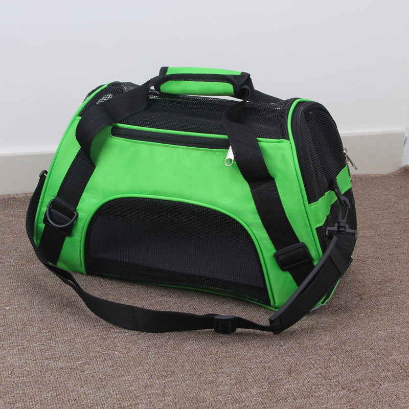Pet Portable Mesh Travel Carrier Bag
