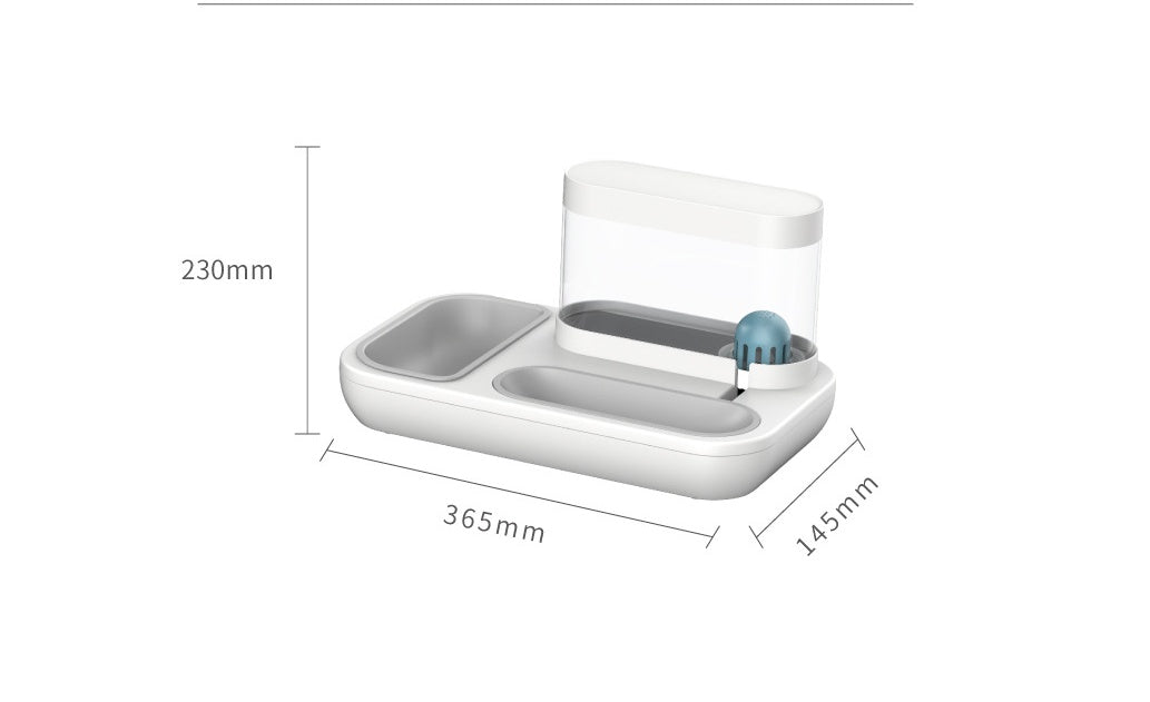 Pet Automatic Drinking Fountain 1.5L Feeder Bowl Water Dispenser