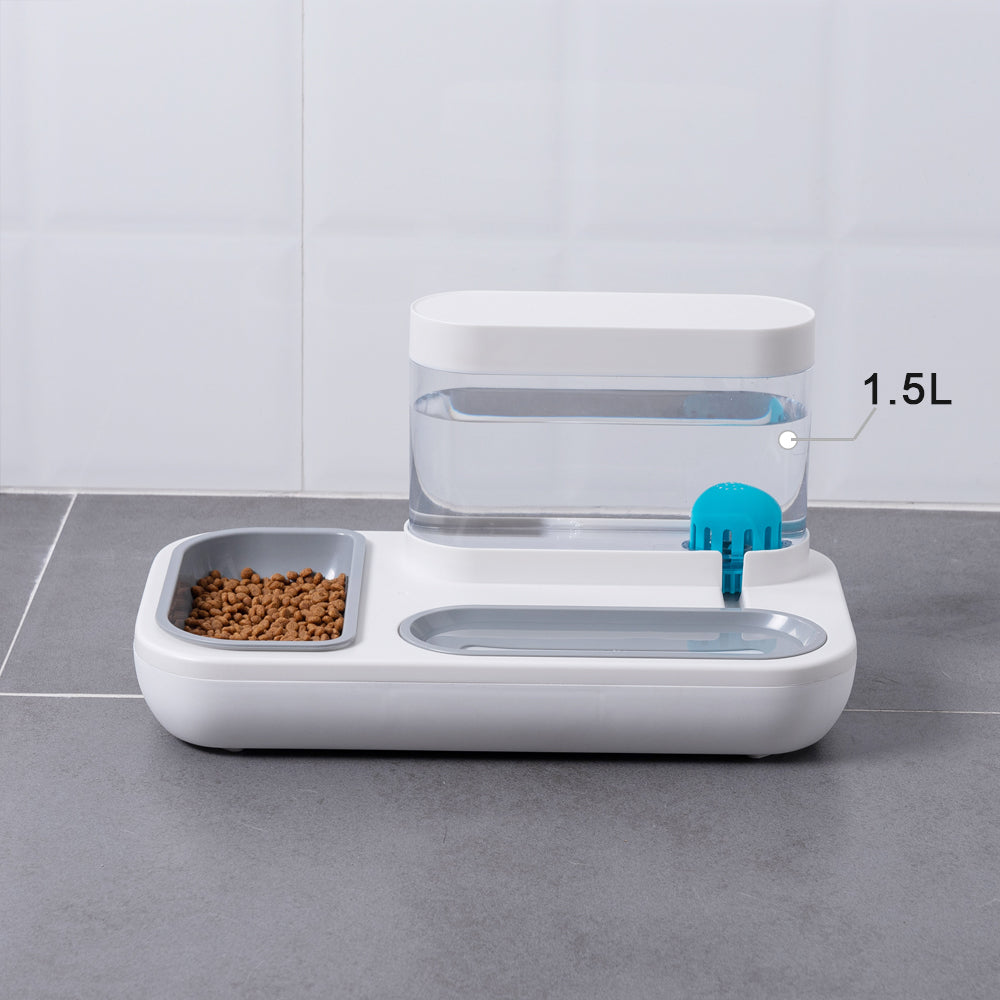 Pet Automatic Drinking Fountain 1.5L Feeder Bowl Water Dispenser