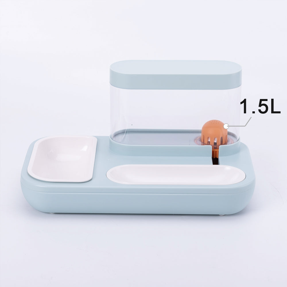 Pet Automatic Drinking Fountain 1.5L Feeder Bowl Water Dispenser