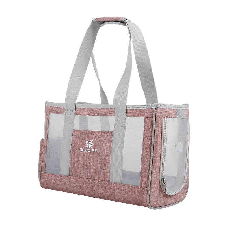 Pet Portable Breathable Carrier Backpack Large Capacity Travel Bag