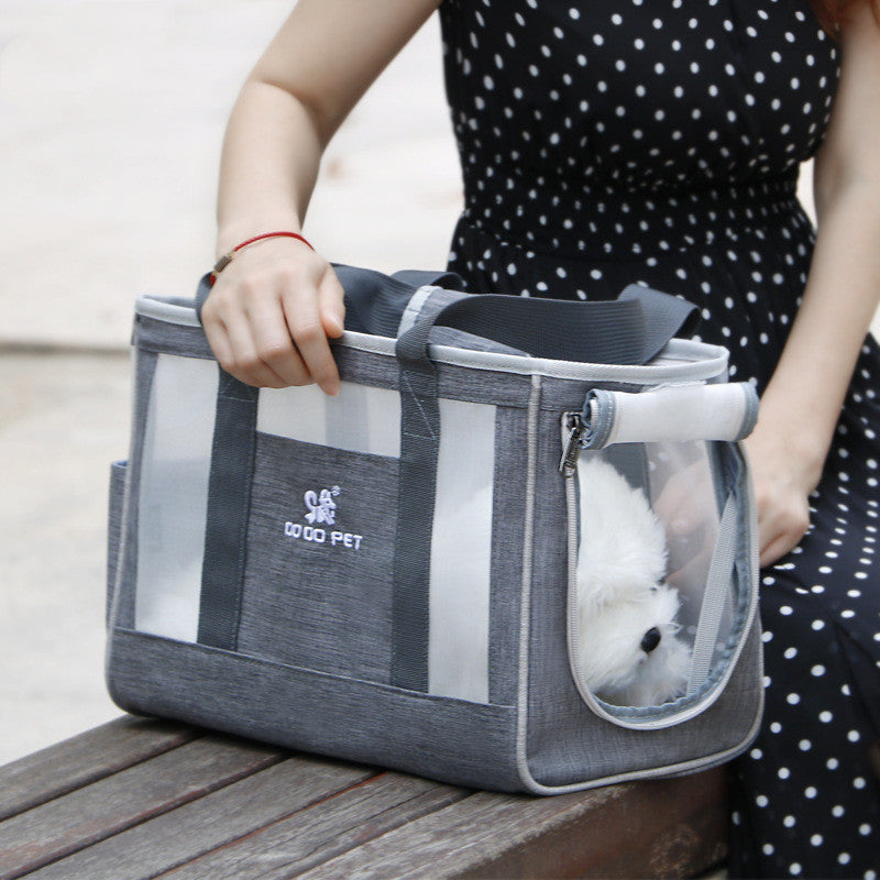 Pet Portable Breathable Carrier Backpack Large Capacity Travel Bag