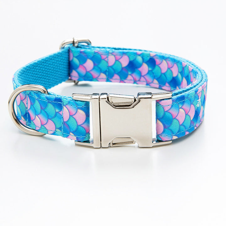 Mermaid Style Pet Durable Adjustable Collar Leash