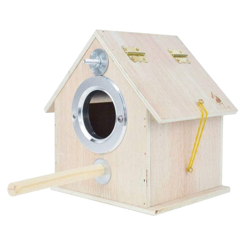 Round Bird Cage Parrot Breeding Nest Box