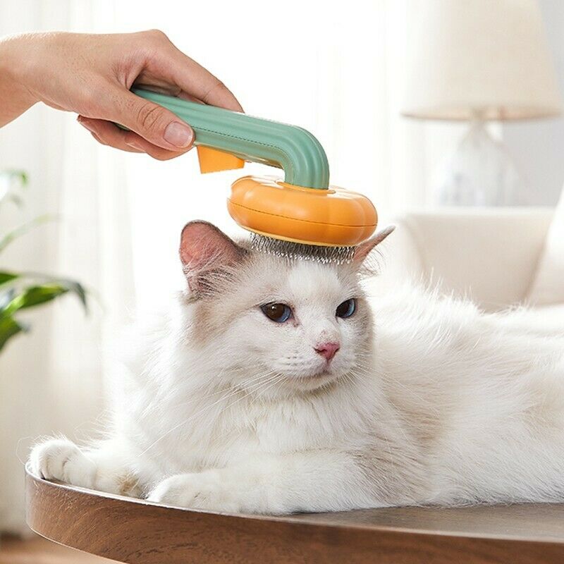 Pet Self Cleaning Slicker Grooming Brush Detangling Shedding Tool