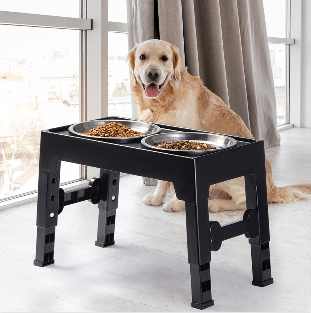Pet Lifting Feeding Bowl Neck Support Anti Tumble Stand