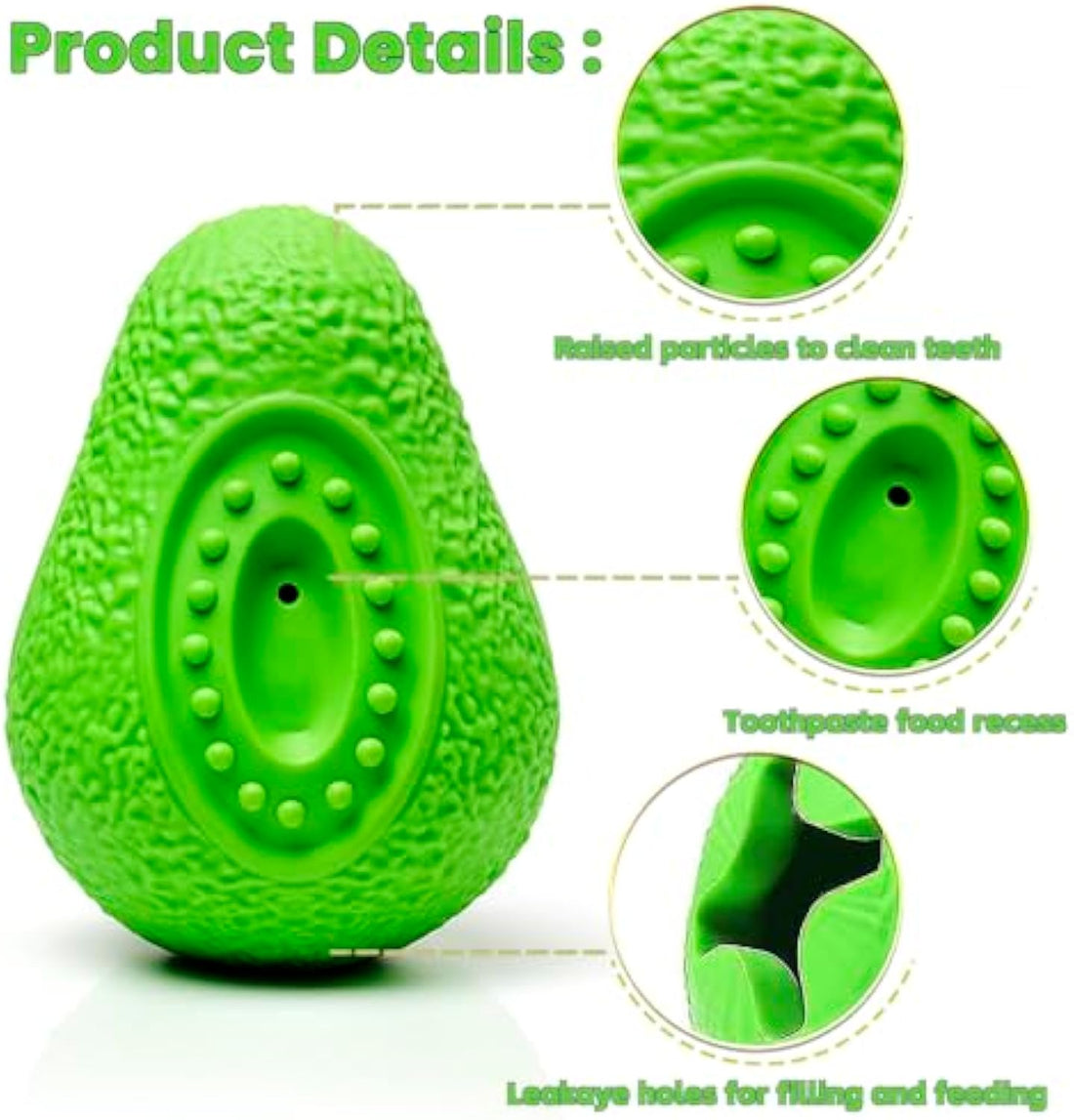 Pet Heavy Duty Indestructible Chew Rubber Teething Toy