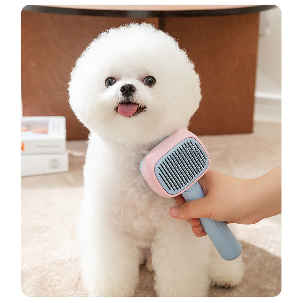 Pet Deshedding Dematting Grooming Brush Hair Control Tool