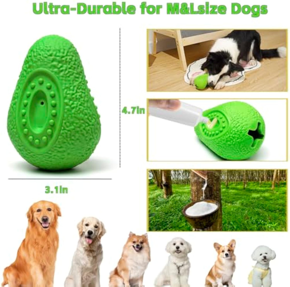 Pet Heavy Duty Indestructible Chew Rubber Teething Toy