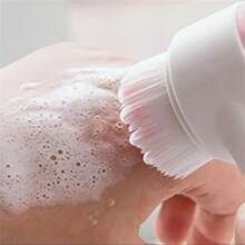 Pet Paw Gentle Grooming Massage Cleaning Brush Tool