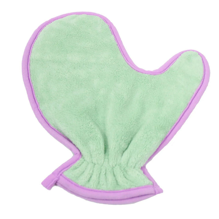 Pet Double Sided Absorbent Fiber Bath Towel Glove Cleaning Cloth
