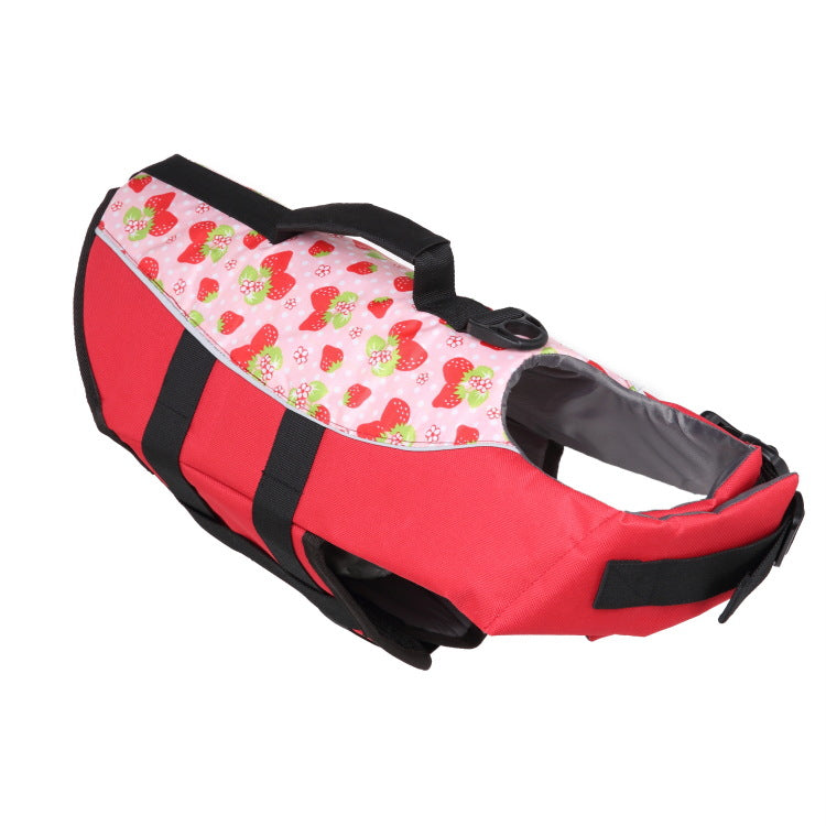 Pet Mermaid Shark Swimming Life Vest Adjustable Safety Jacket