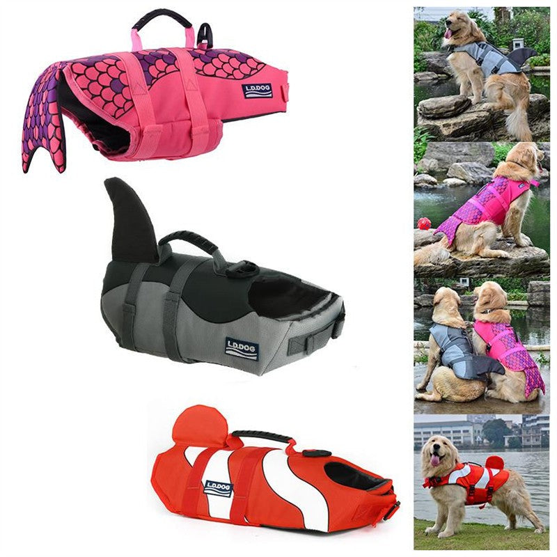 Pet Outdoor Swimming Life Jacket Suit Vest
