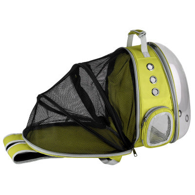 Pet Portable Space Capsule Backpack Carrier Bubble Travel Bag