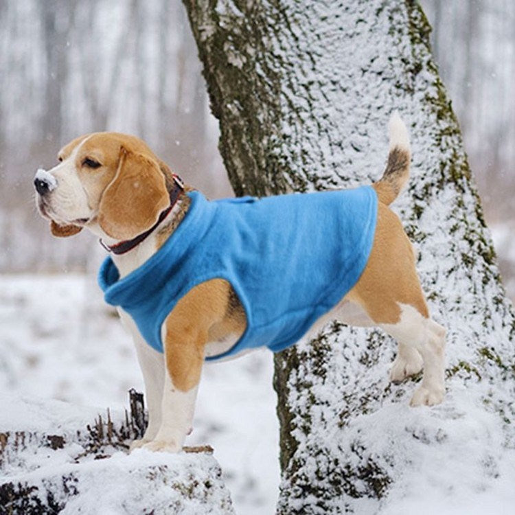 Fleece Pet Clothes Warm Coat Jacket Vest Apparel