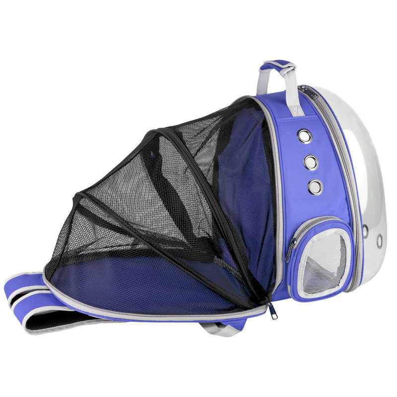 Pet Portable Space Capsule Backpack Carrier Bubble Travel Bag