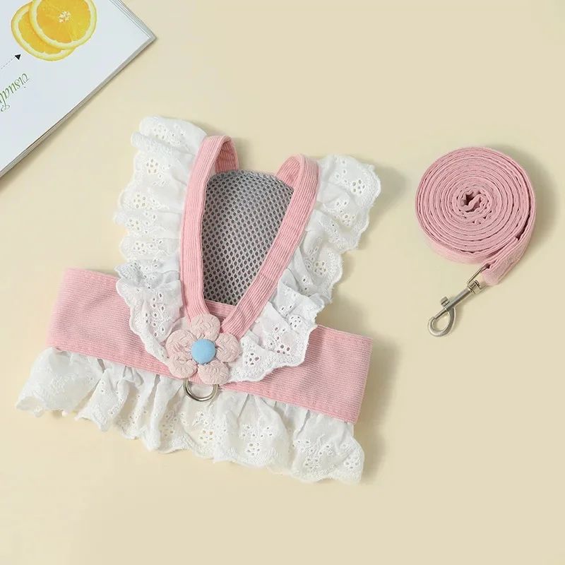 Pet Summer Walking Safety Rope Back Strap Leash Harness
