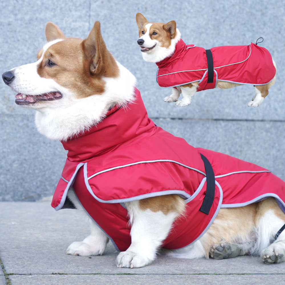Warm Waterproof Pet Shell Jacket Outdoor Coat