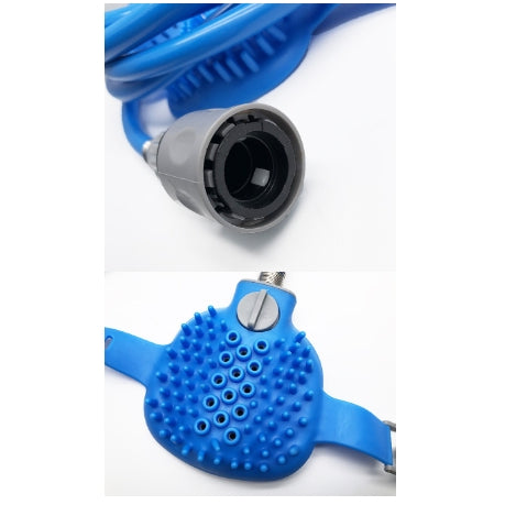 Pet Silicone Bath Massage Shower Grooming Gloves Brush Tool