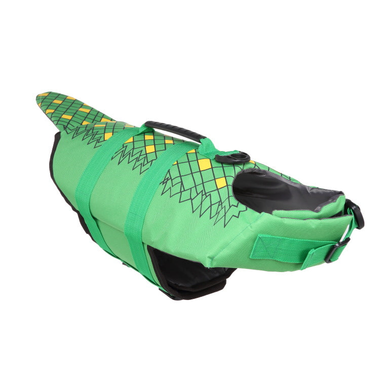 Pet Mermaid Shark Swimming Life Vest Adjustable Safety Jacket