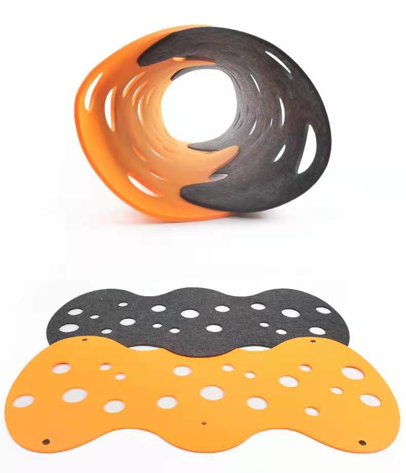 Pet Removable Felt Tunnel Play Toy