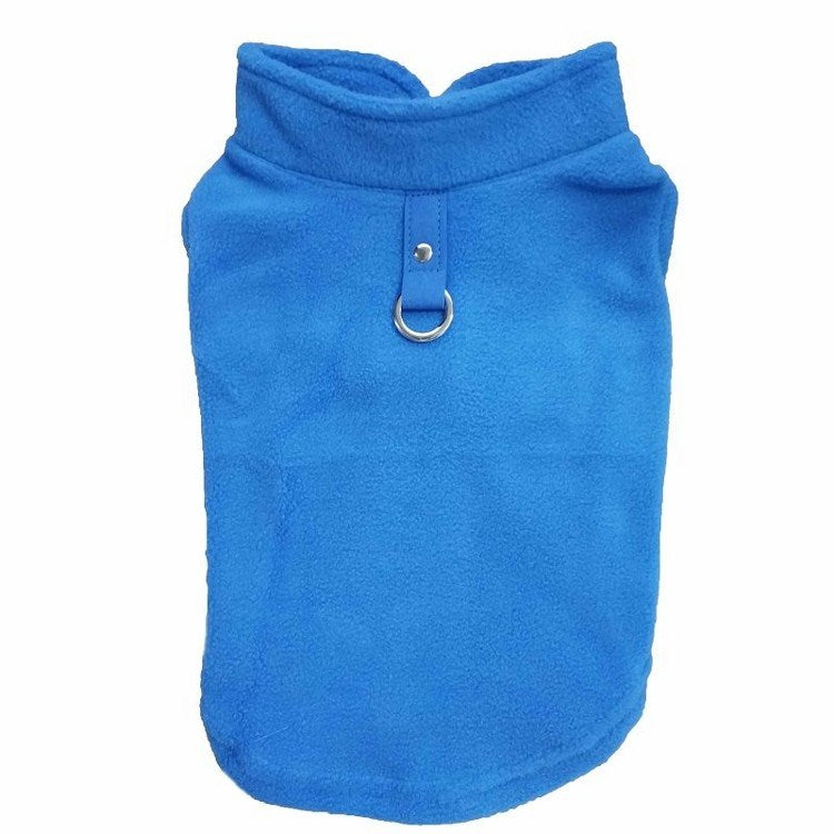 Fleece Pet Clothes Warm Coat Jacket Vest Apparel