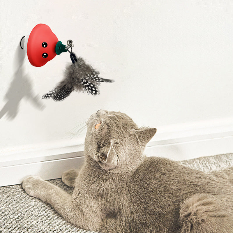 Pet Suction Cup Wand Interactive Exercise Teaser Toy