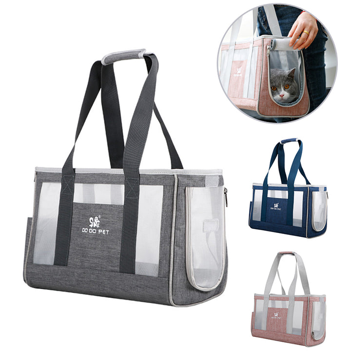 Pet Portable Breathable Carrier Backpack Large Capacity Travel Bag