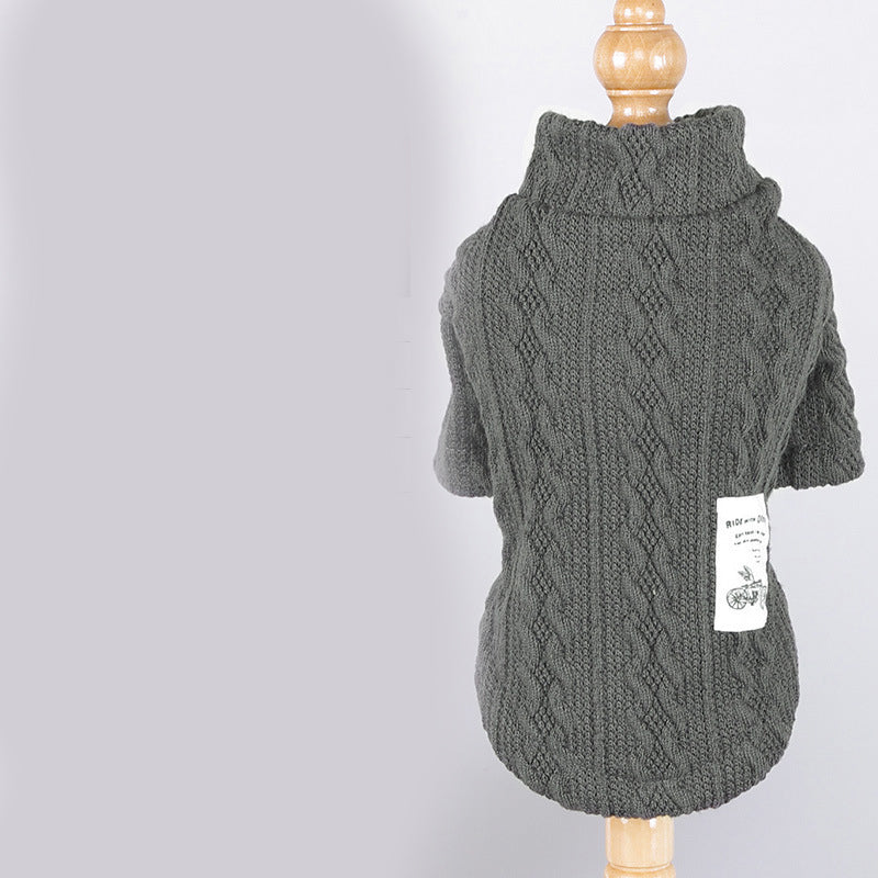 Warm Comfortable Pet Sweater Winter Clothing Apparel