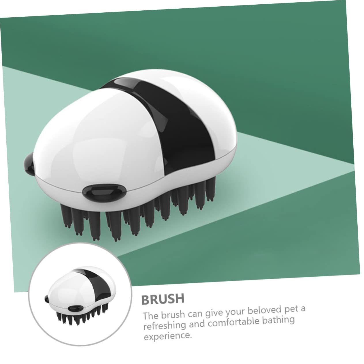Pet Bath Grooming Hair Removal Massage Cleaning Brush Glove Tool