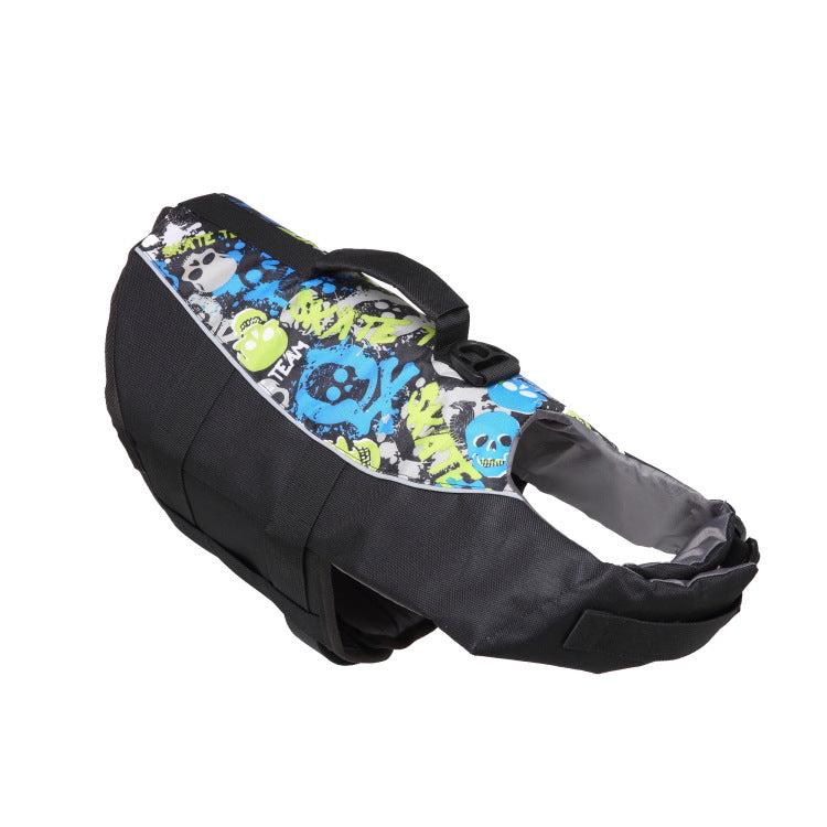 Pet Mermaid Shark Swimming Life Vest Adjustable Safety Jacket
