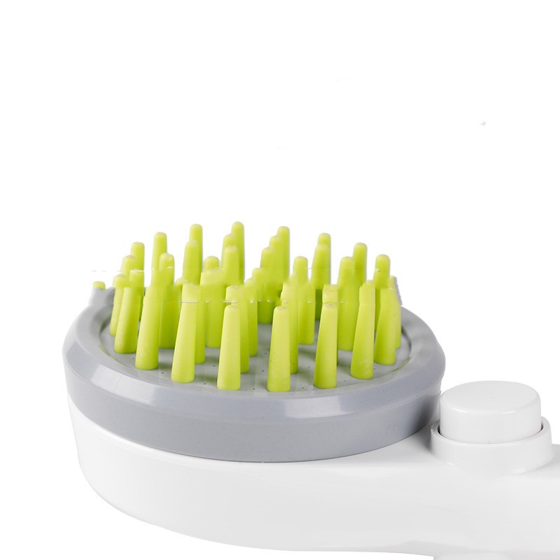 Pet Bath Massage Shower Grooming Comb Brush Cleaning Tool