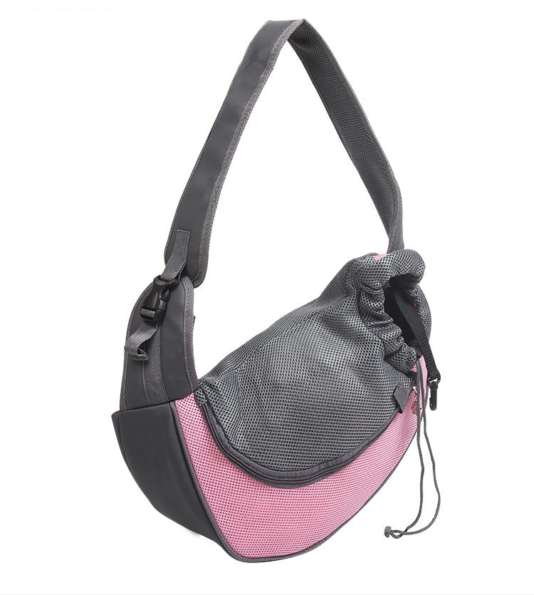 Mesh Oxford Pet Travel Shoulder Carrier Handbag Bag