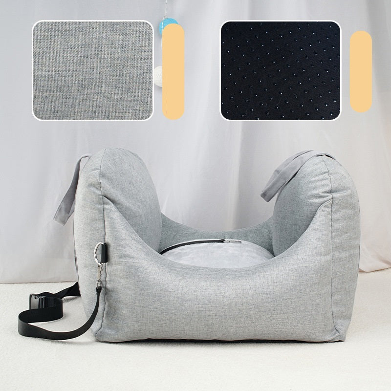 Detachable Washable Portable Pet Car Seat Carrier Bag