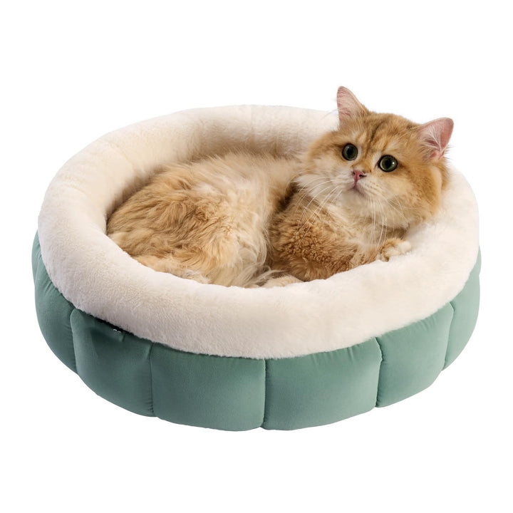 Pet Donut Round Bed Washable Anti Slip Comfort Sleeping Mat