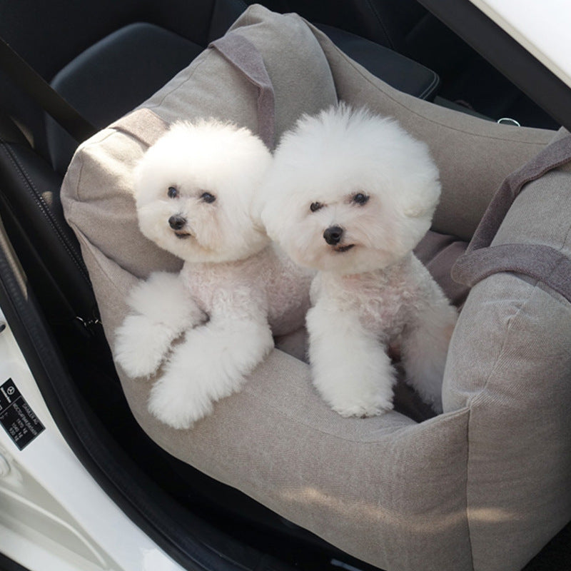 Waterproof Portable Pet Car Safety Seat Carrier Basket