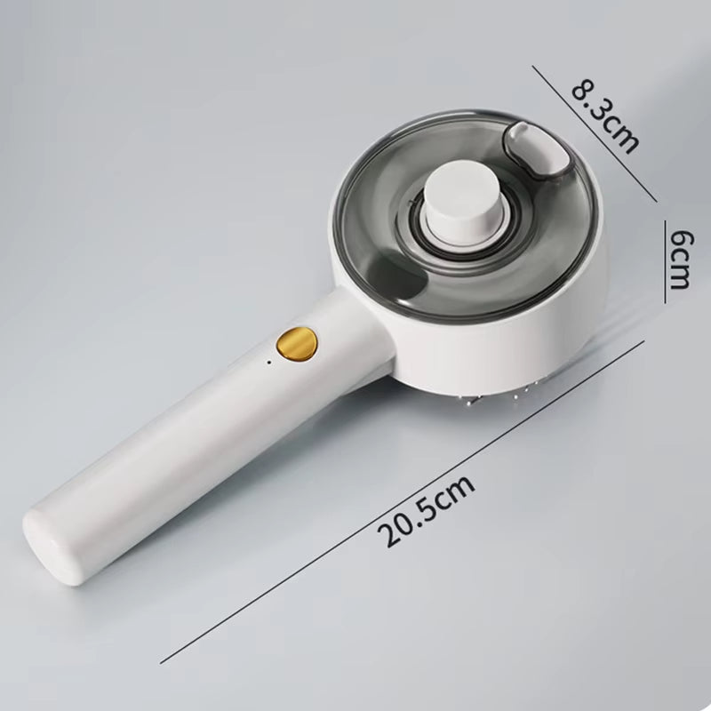 Electric Steam Pet Grooming Massage Shedding Spray Brush Tool